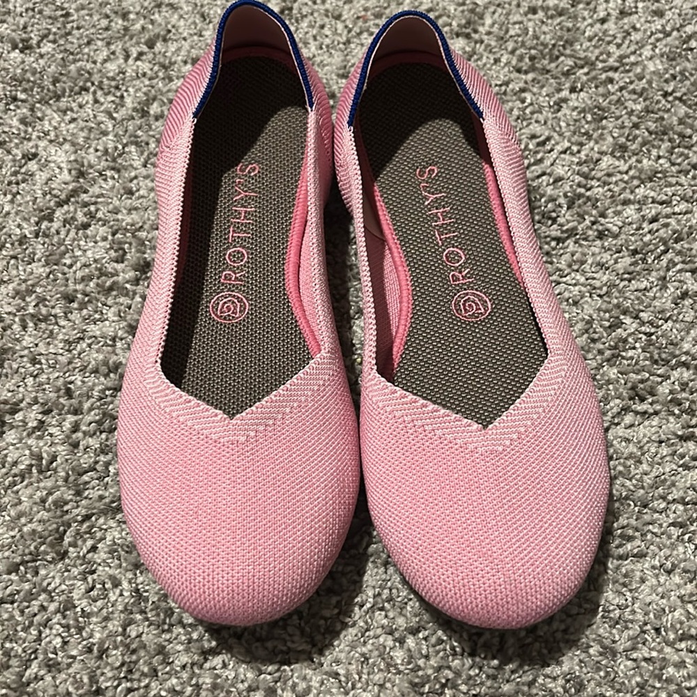 Rothy’s Begonia Pink Flats